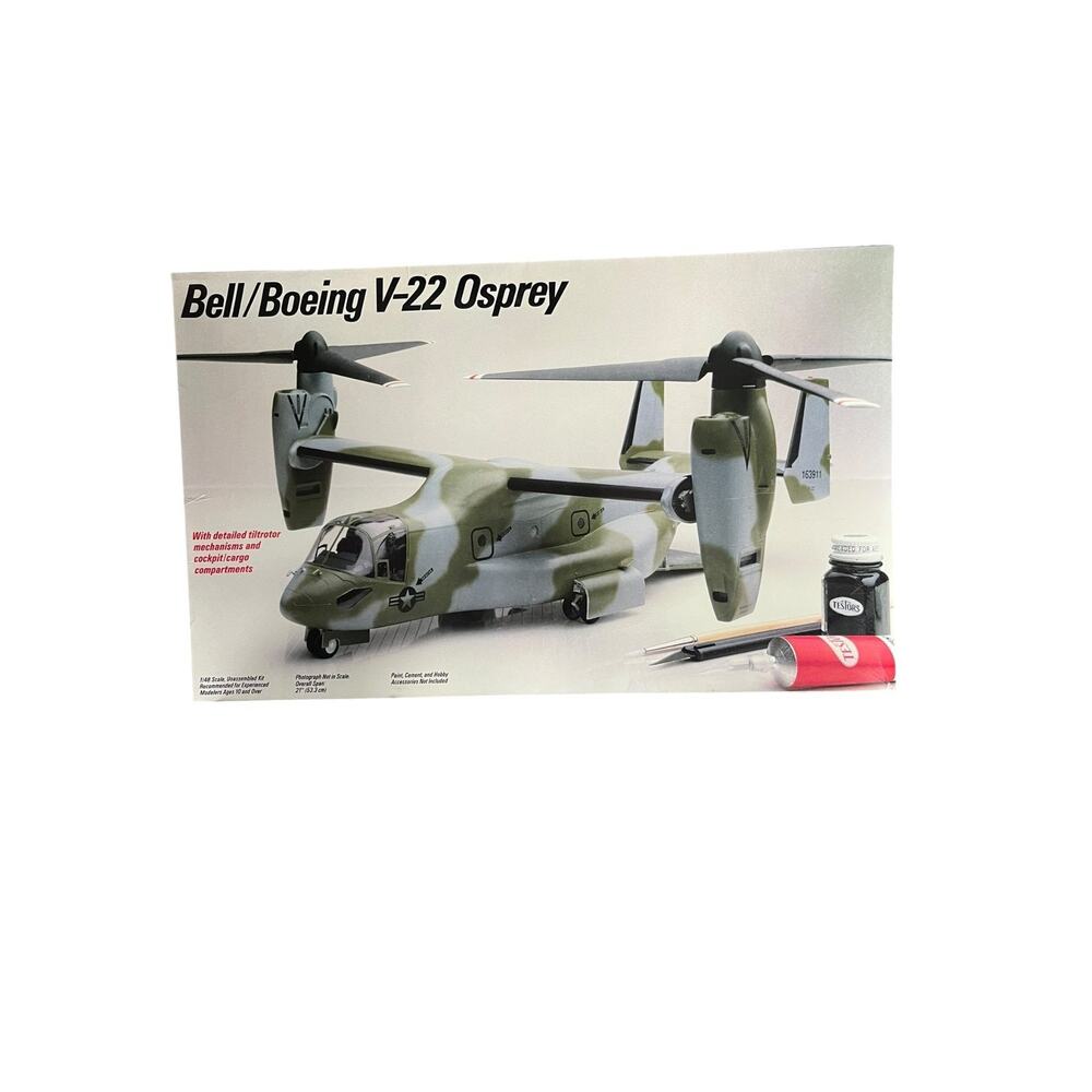 Testors Italeri Bell-Boeing V-22 Osprey 1/48 Scale Model Kit #503 Sealed